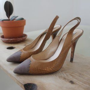 Emerson Fry V Heel Sling back Pump Size 38/ 7.5